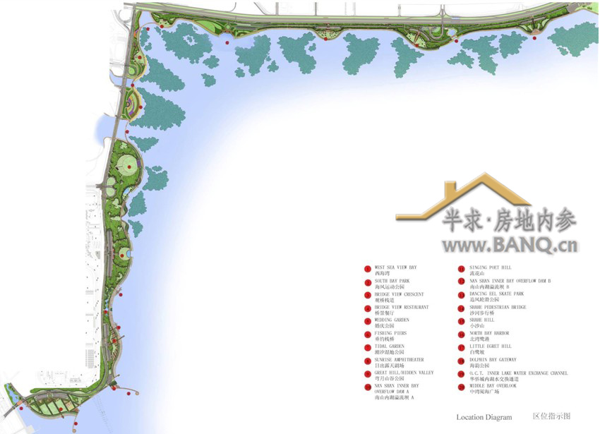 深圳湾公园"规划简析,及受益盘名录