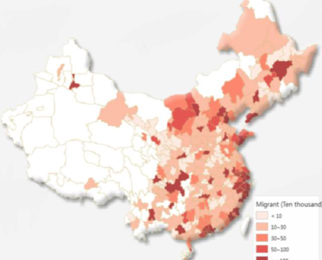 中国人口流动方向_中国人口流动趋势 越来越多的人准备定居,不打算再四处折(2)